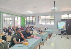 Babinsa Pantau Ujian SMA N 1 Katapang, Pastikan Kelancaran SPMB